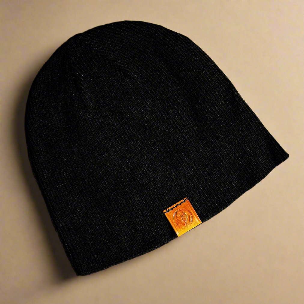 A&S Signature Black Beanie