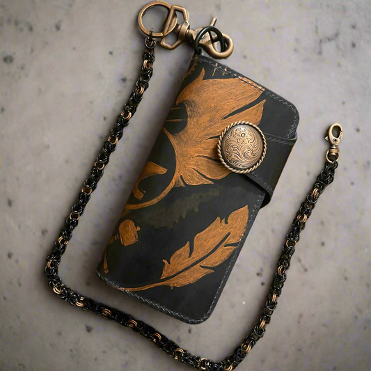 The ‘Sacred Order’ Wallet w/ Chain