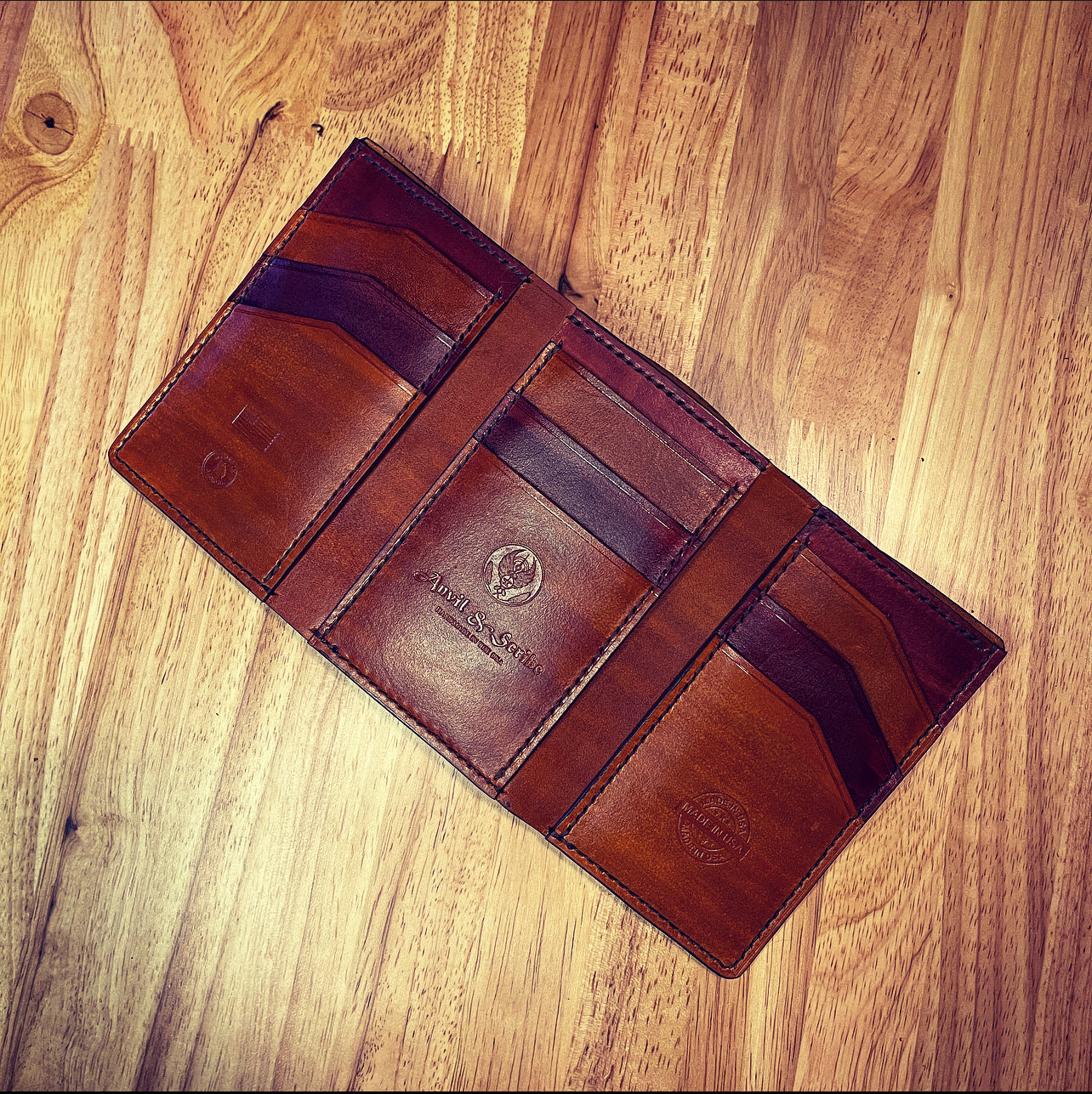 The ‘Augustus’ Tri-Fold Wallet