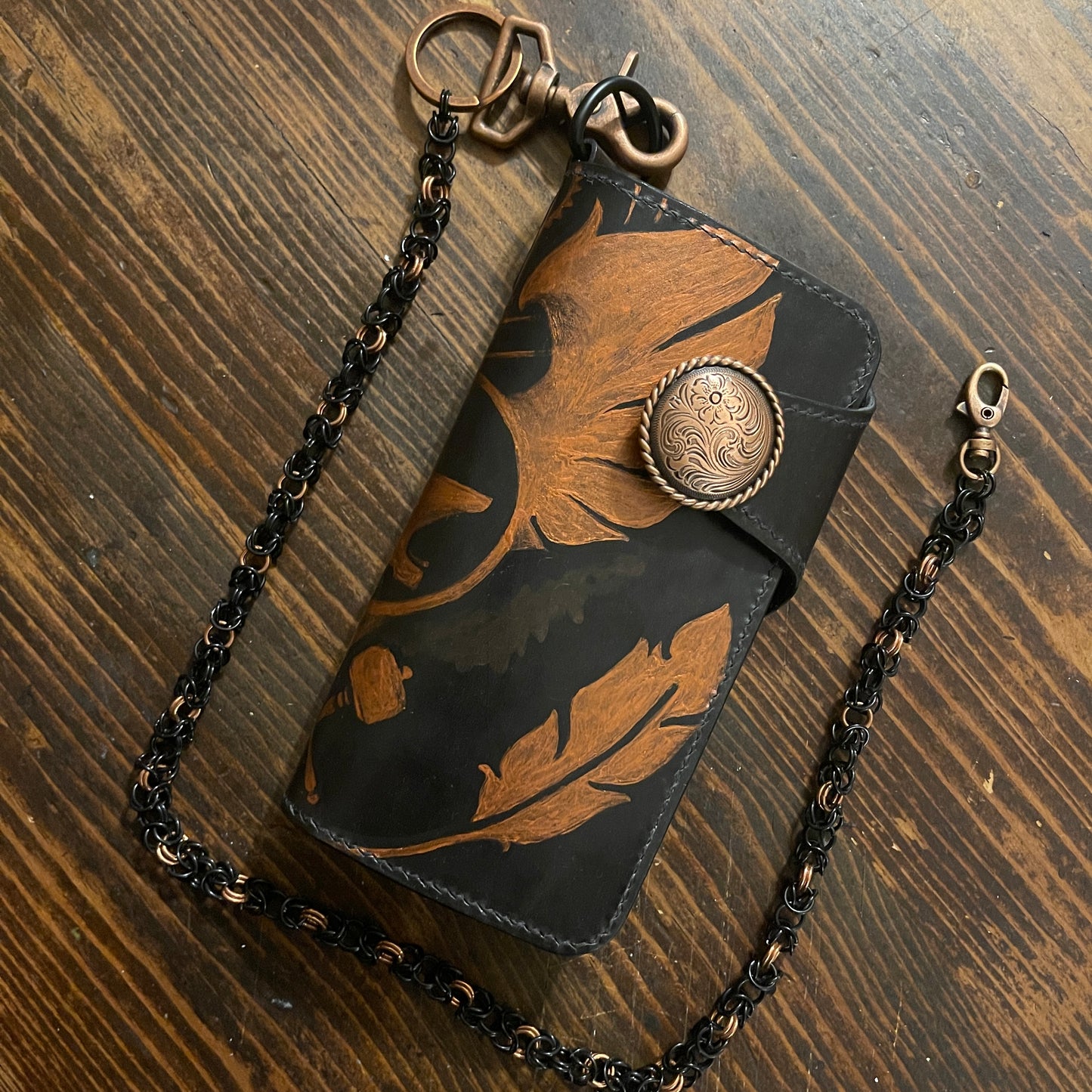 The ‘Sacred Order’ Wallet w/ Chain