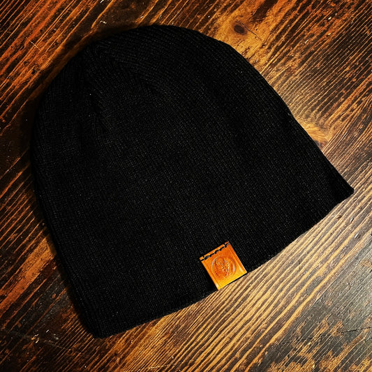 A&S Signature Black Beanie